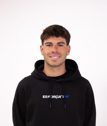 Augusto Fernández, Socio — Interior del centro de entrenamiento Esforça't AF en Binissalem
